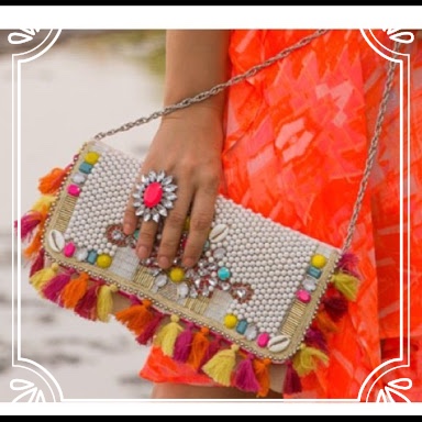 Funky Monkey's latest offering of beautiful, beaded boho bags.