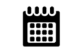 Calendar icon.