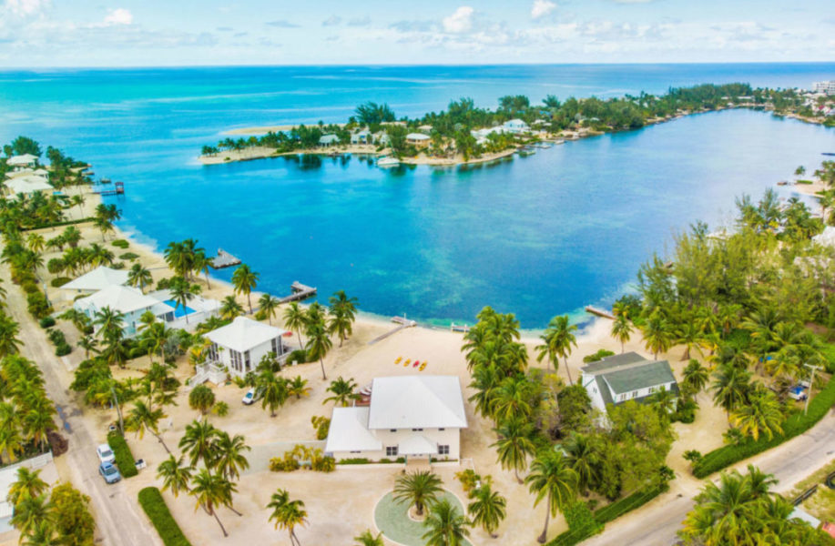 Cayman Kai Aerial Vacation Villas in Cayman Kai