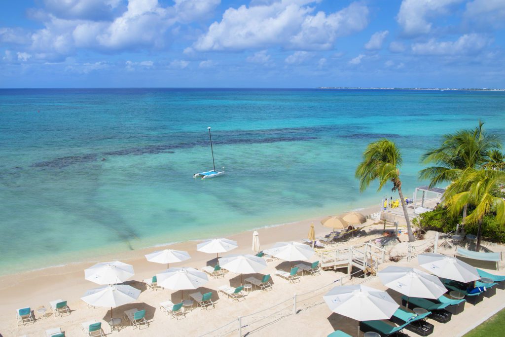 South Bay Beach Club on Seven Mile Beach.