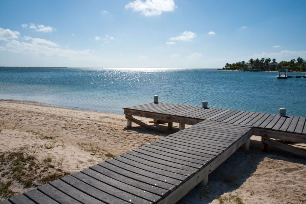 Beach at Cayman Kai.