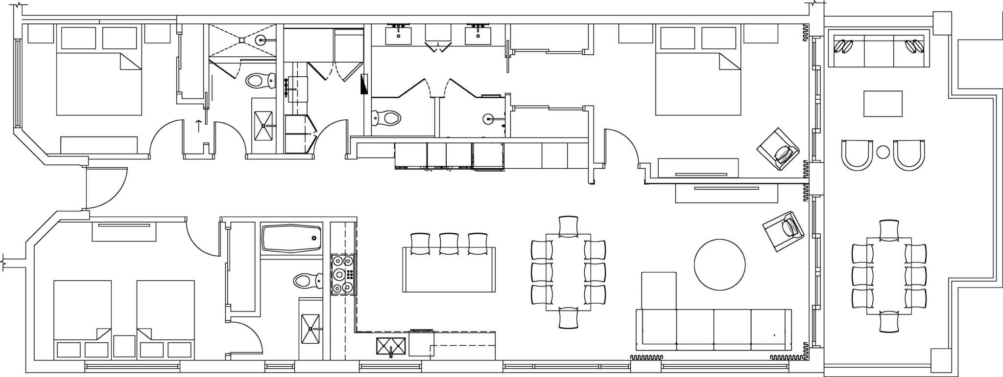 Beachcomber Condo Floorplan 41