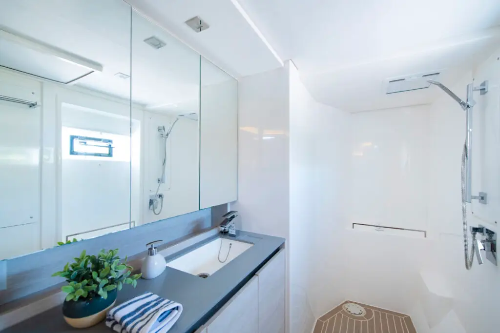 Boat Charter Restroom